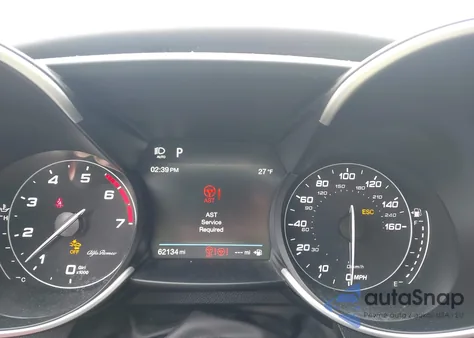 2017 Alfa Romeo Giulia Ti Rwd z USA, uszkodzony, nr VIN ZARFAECN9H7544257